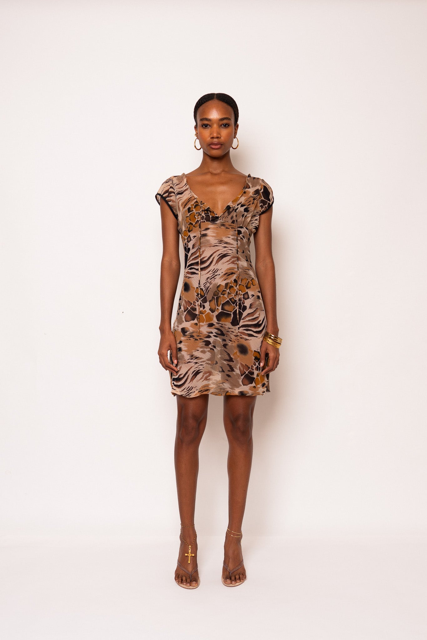 taking sides sheer printed mini dress Free People Taking Sides Printed Mini in Orange