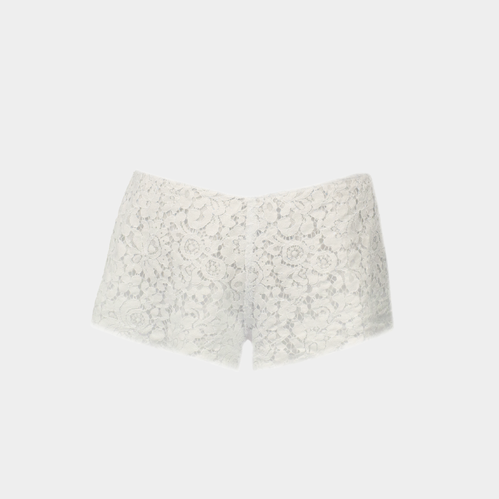 
                  
                    LACE MINI SHORTS
                  
                