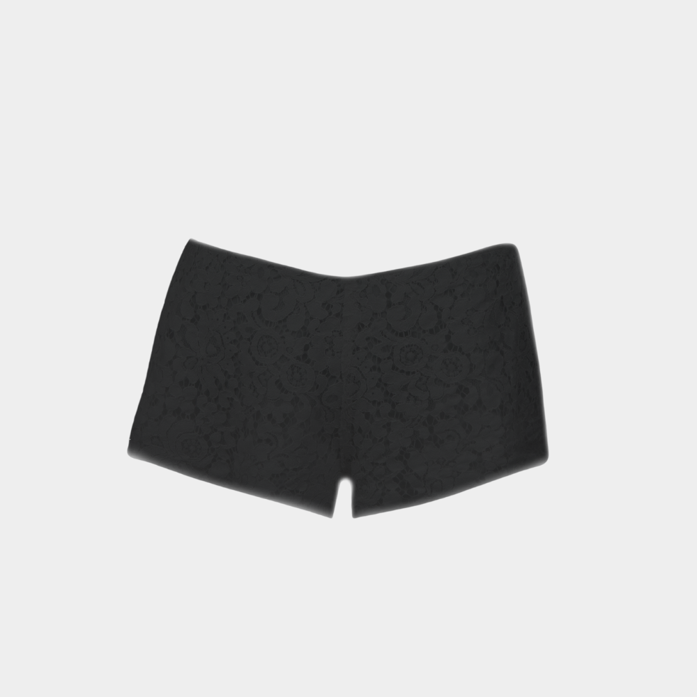 
                  
                    LACE MINI SHORTS
                  
                