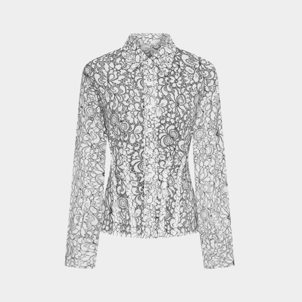 
                  
                    LACE BUTTON DOWN
                  
                