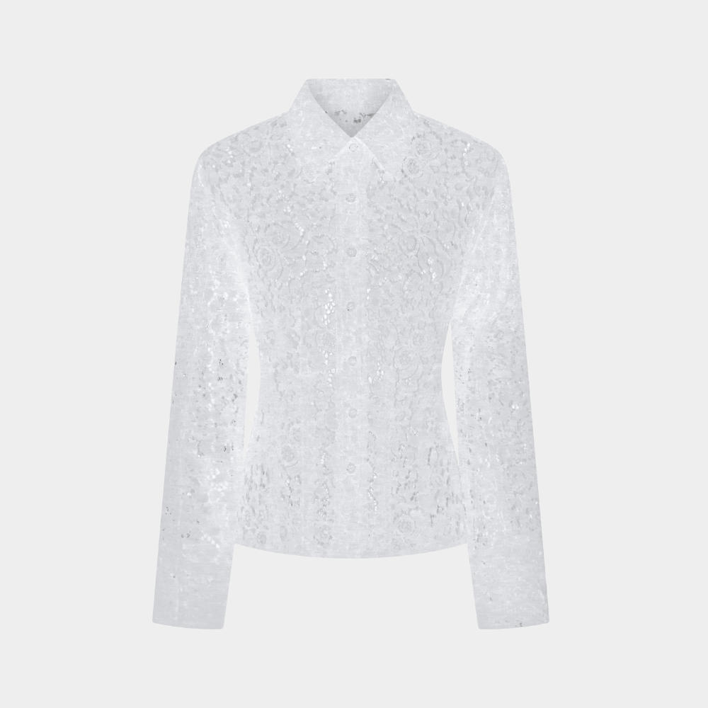 
                  
                    LACE BUTTON DOWN
                  
                
