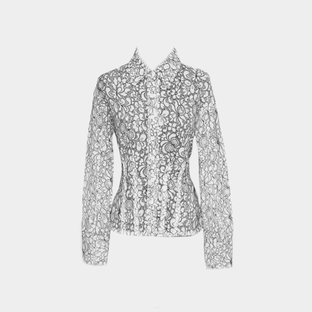 
                  
                    LACE BUTTON DOWN
                  
                