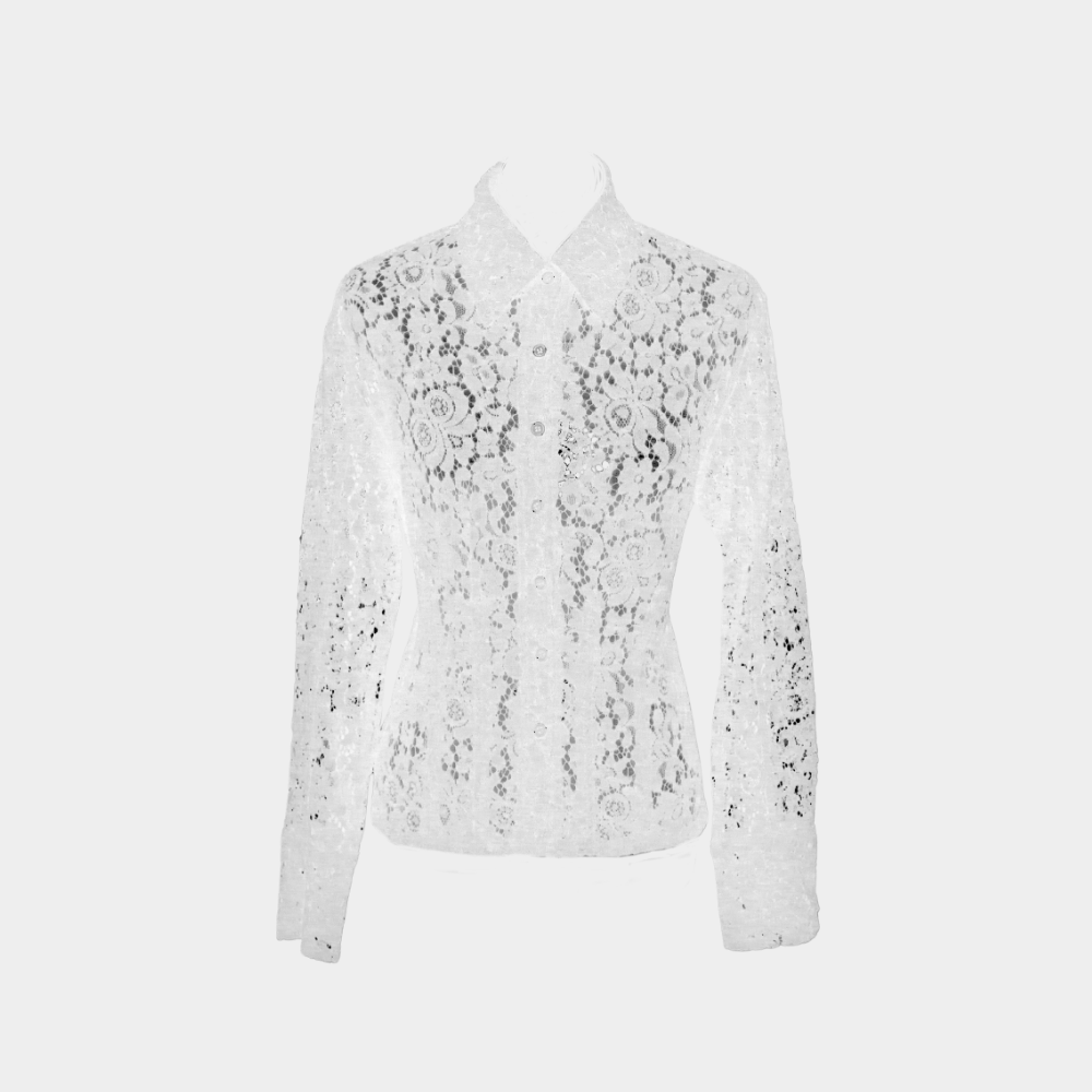 
                  
                    LACE BUTTON DOWN
                  
                