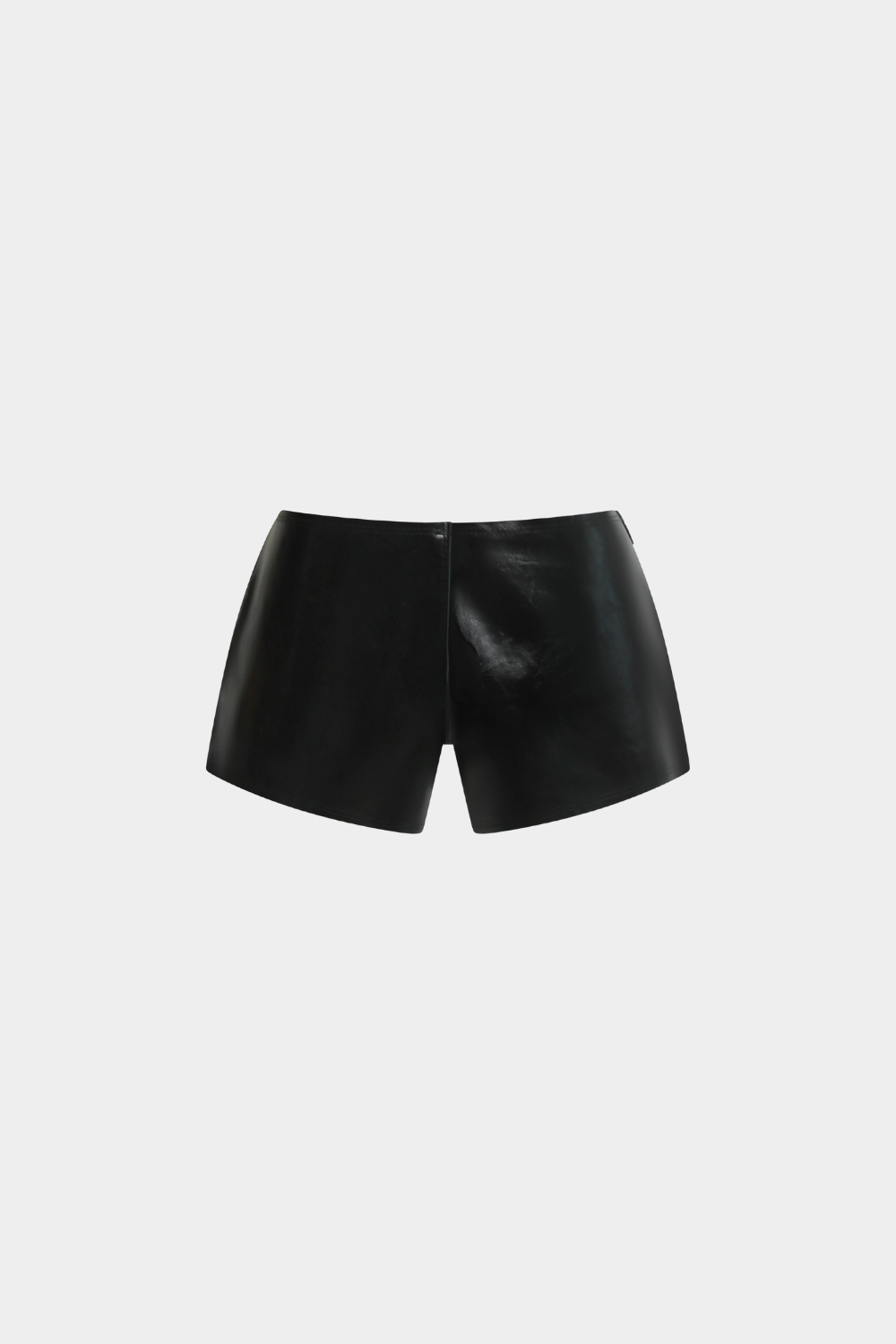 LEATHER MINI SHORTS