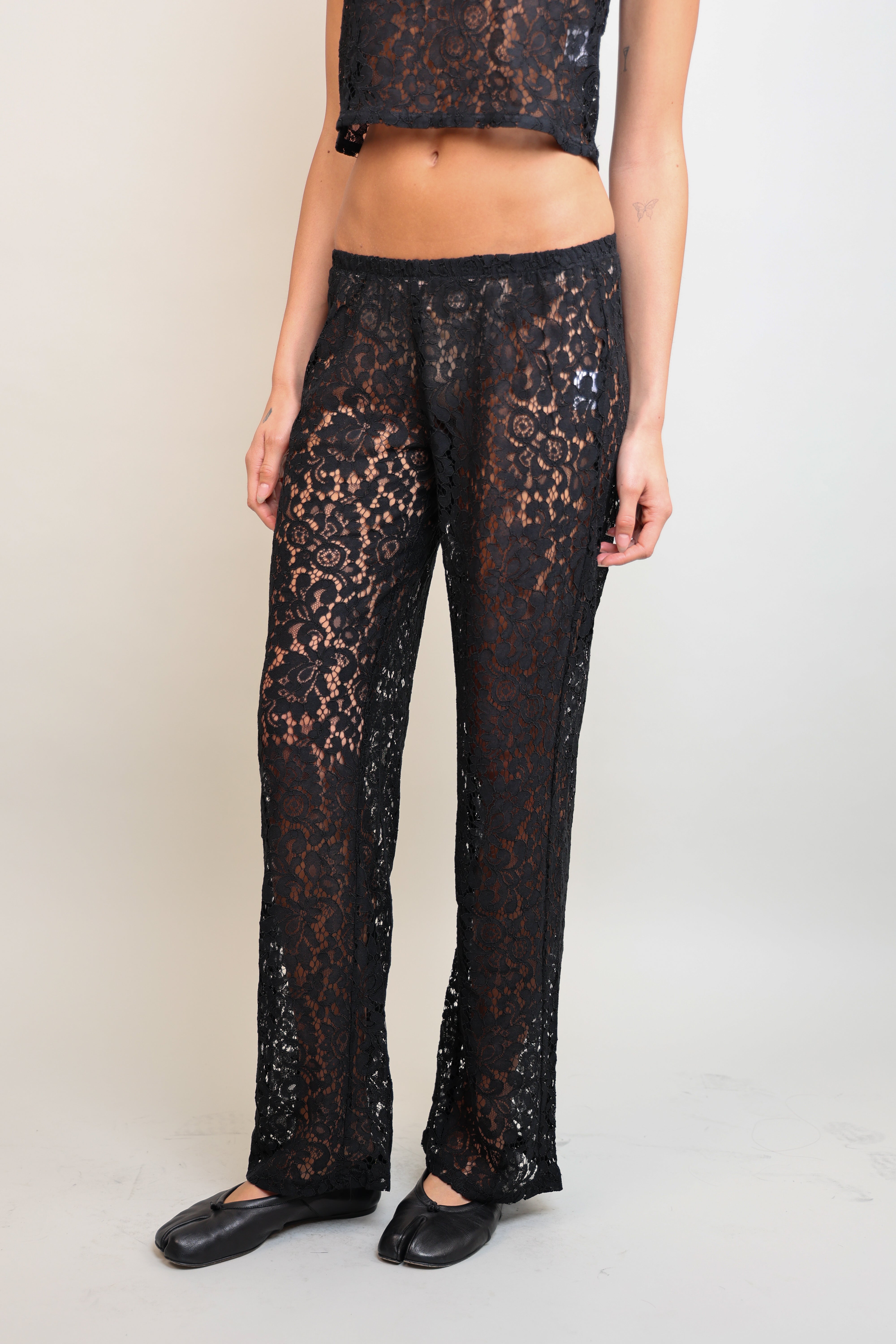 igusa 193 Star dot lace pants レースパンツ LACE TROUSERS – BY GIANNA