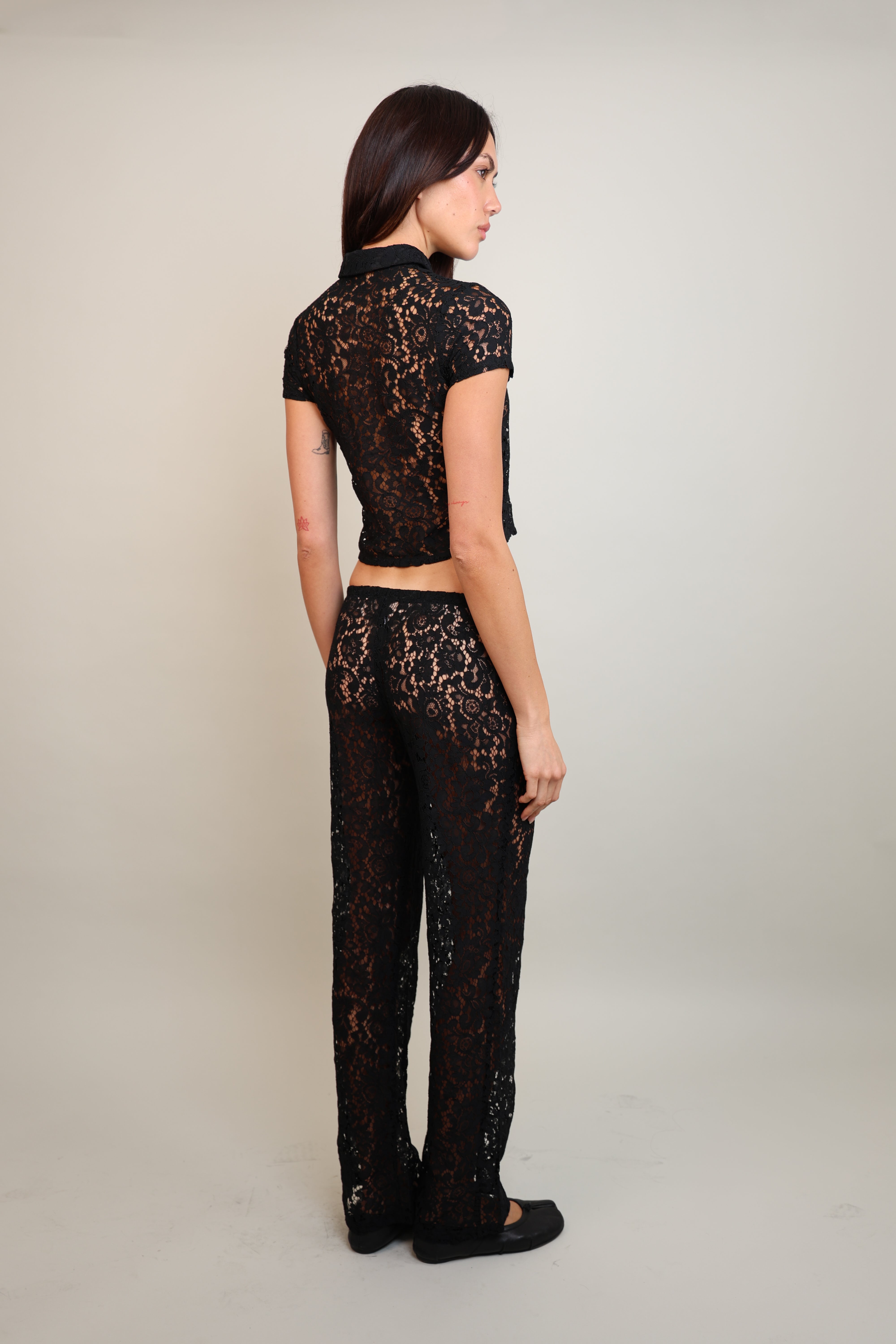 LACE TROUSERS – BY GIANNA