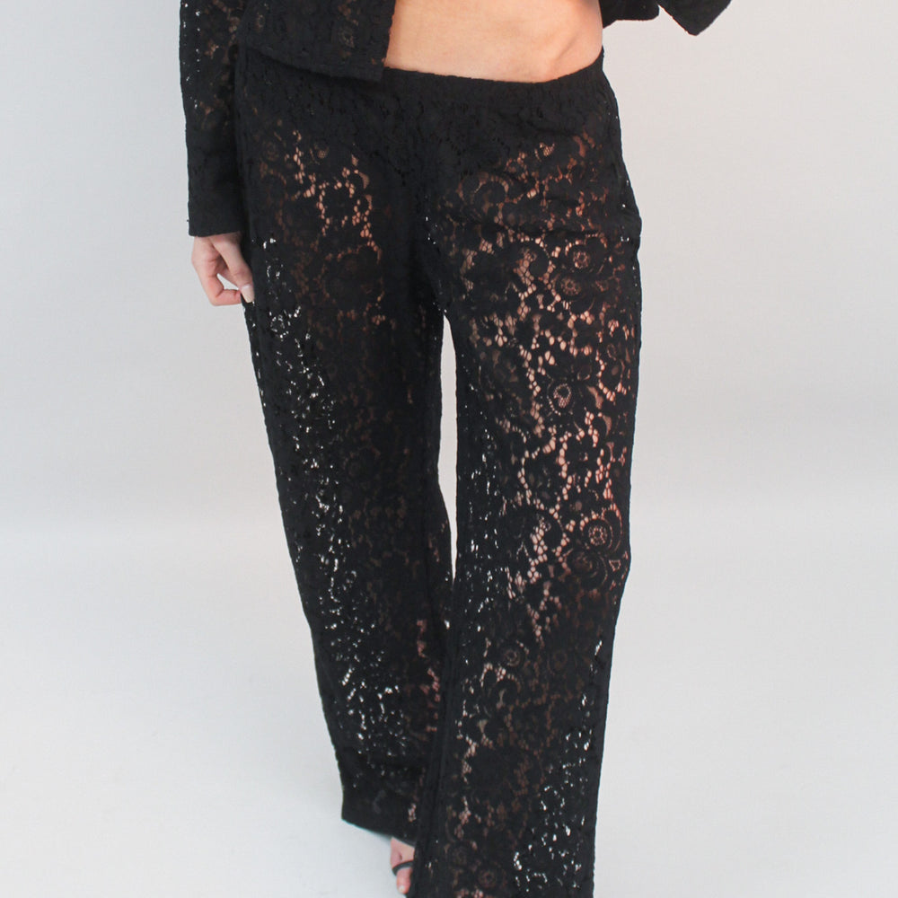 LACE TROUSERS