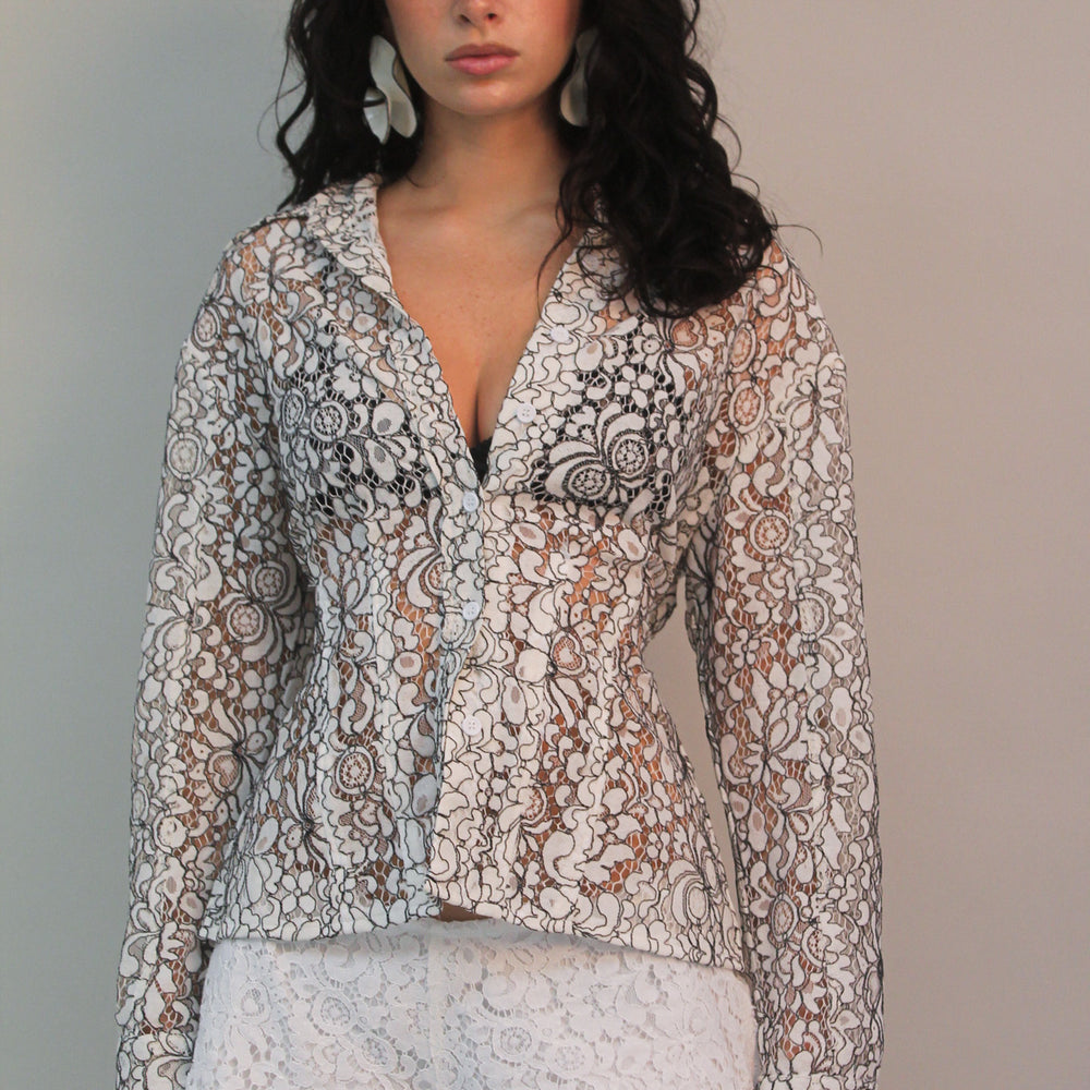 
                  
                    LACE MINI SHORTS
                  
                