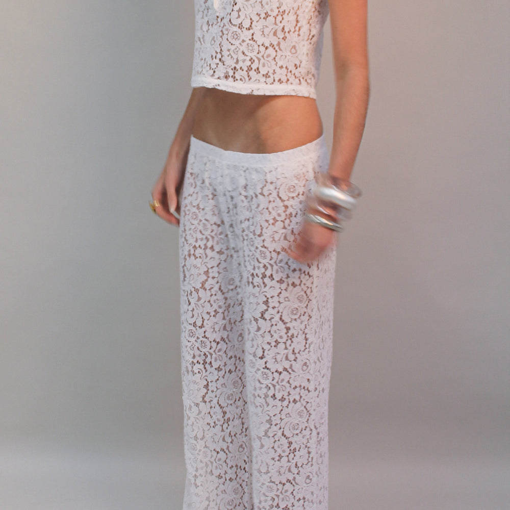 
                  
                    LACE TROUSERS
                  
                