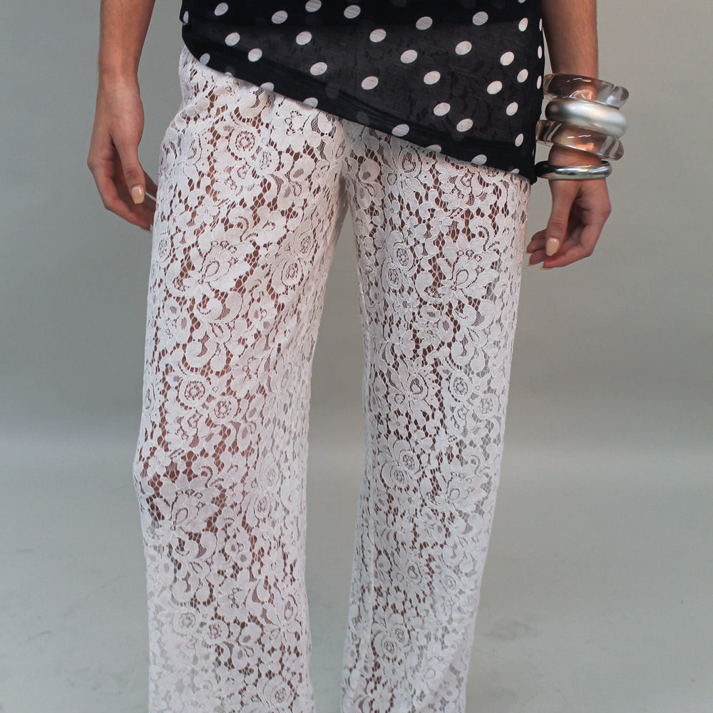 
                  
                    LACE TROUSERS
                  
                
