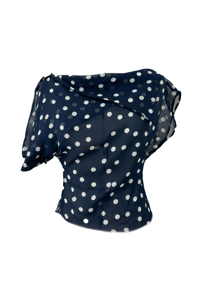 DRAPE TOP  BY GIANNA