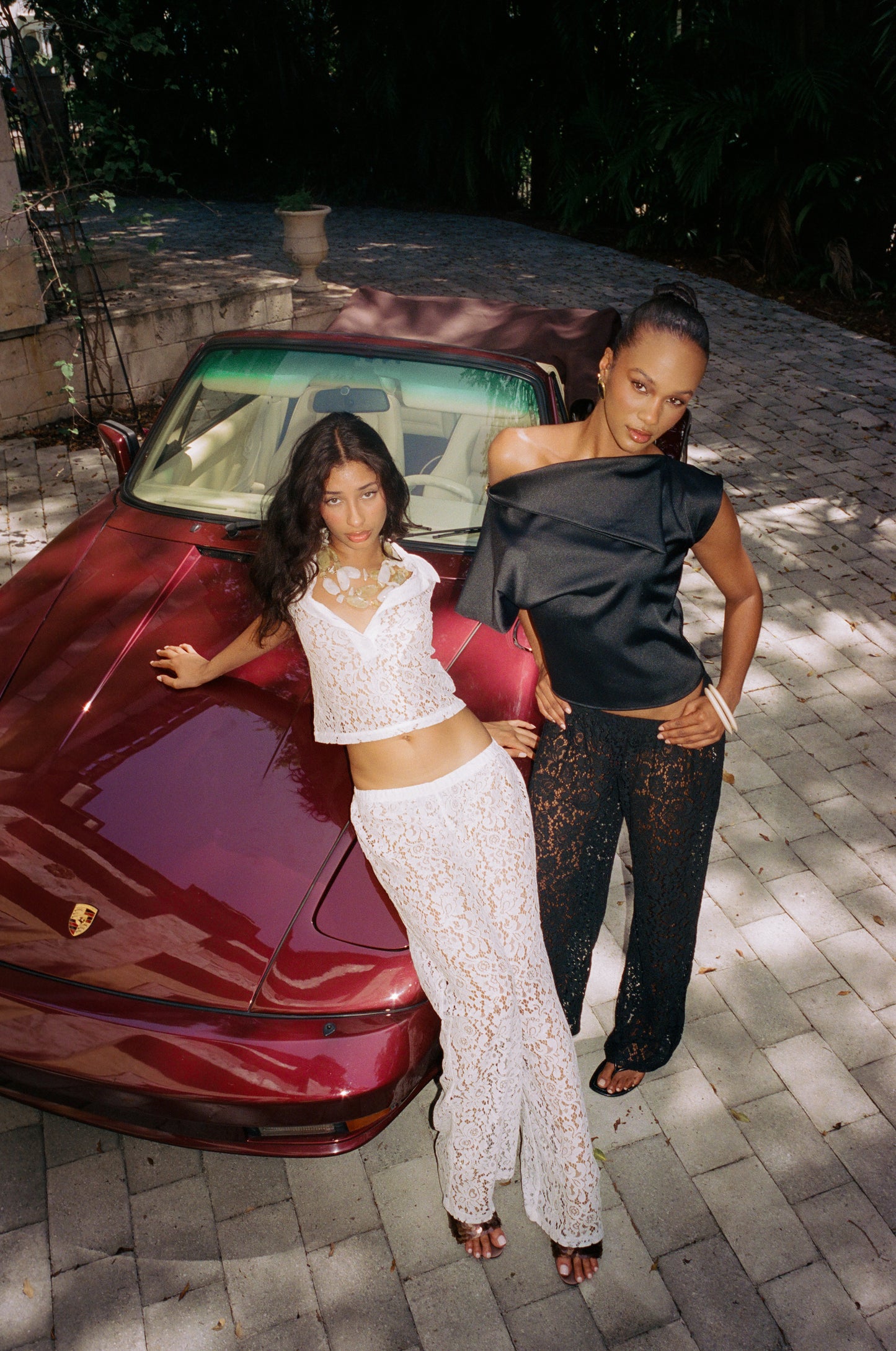 LACE TROUSERS