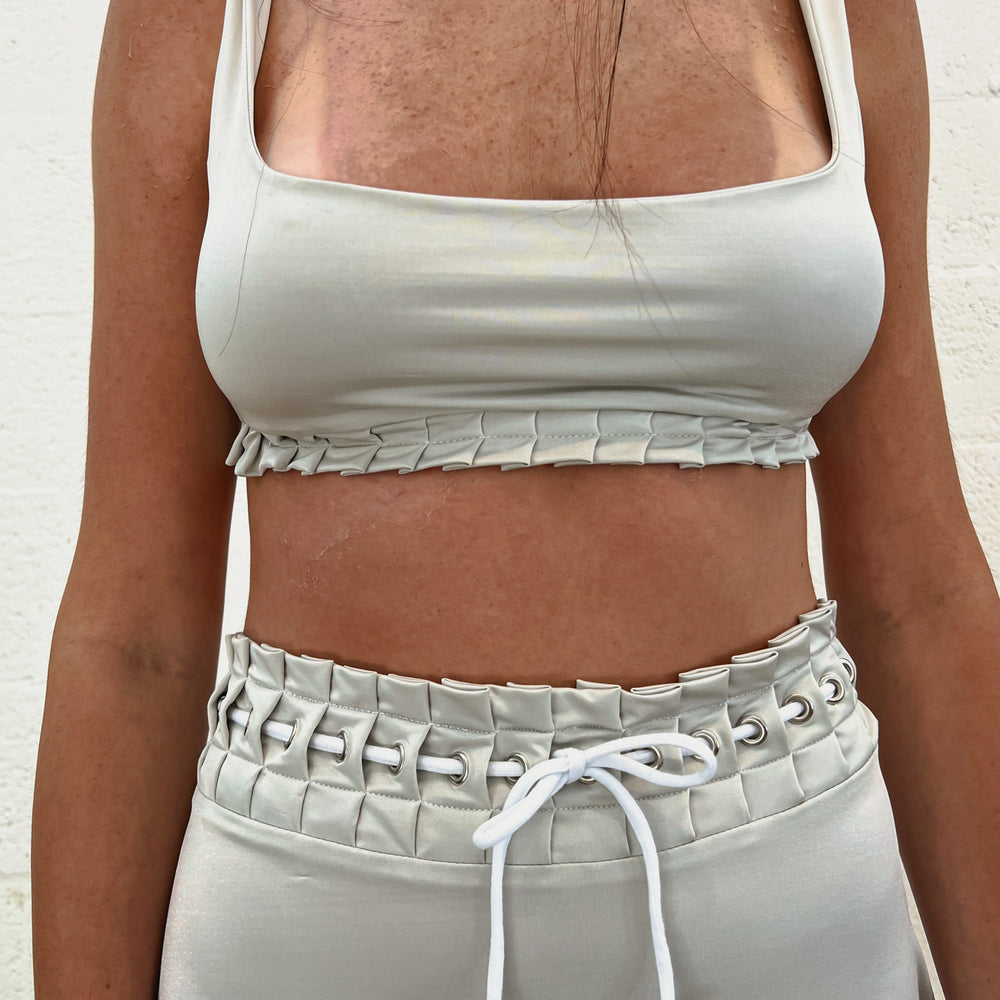 
                  
                    PLEATED DRAWSTRING MAXI
                  
                