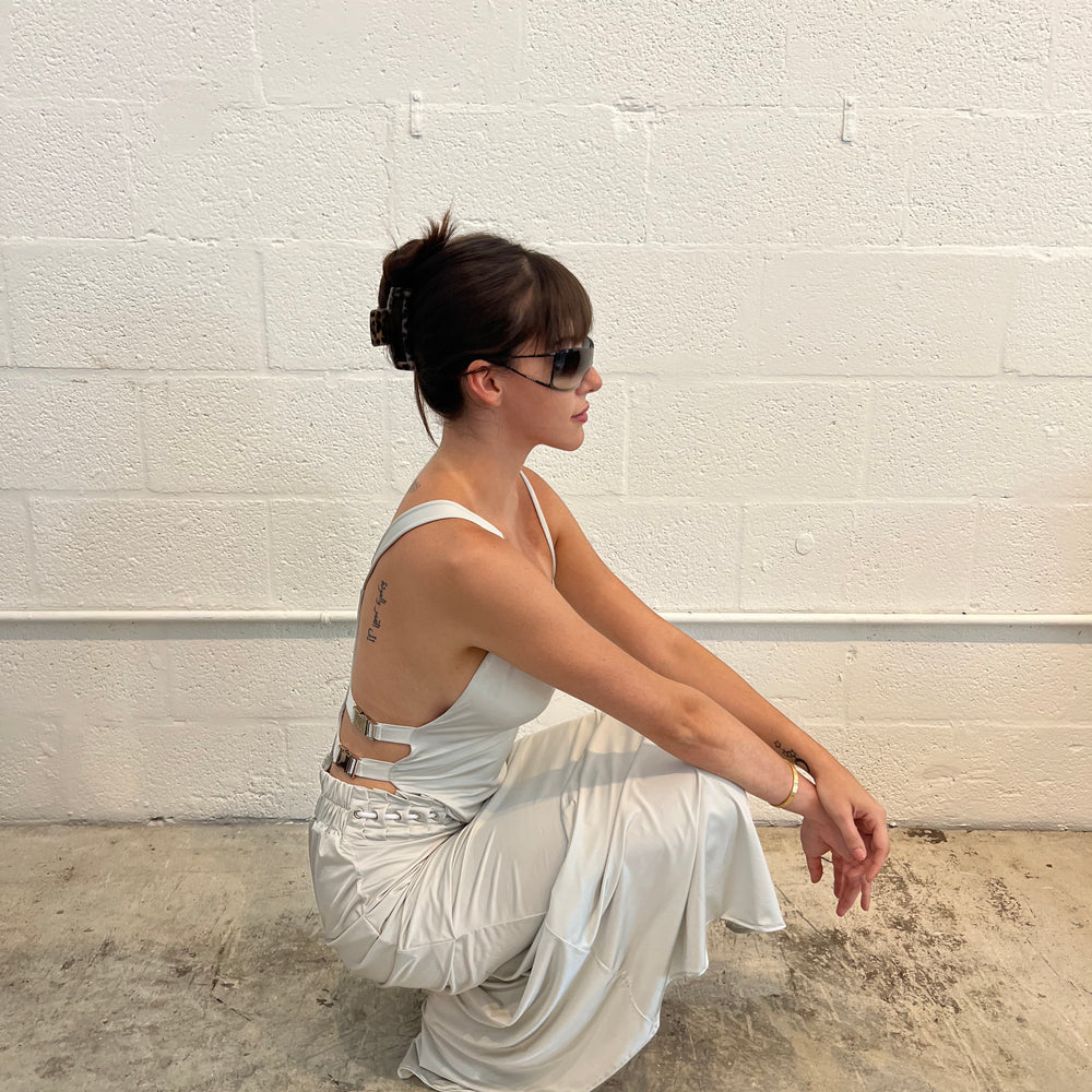 
                  
                    PLEATED DRAWSTRING MAXI
                  
                