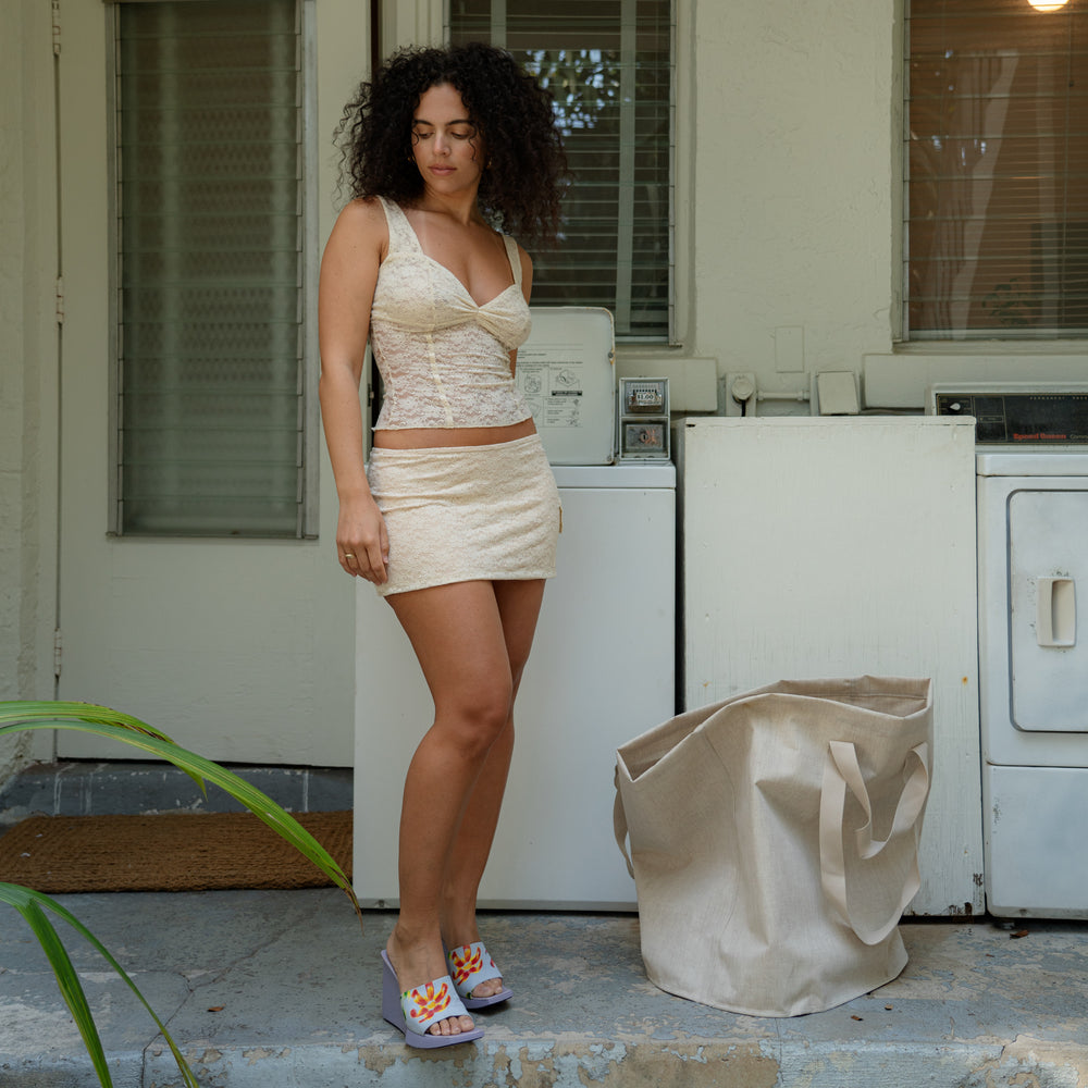 
                  
                    LACE TANK
                  
                